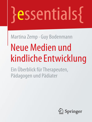 cover image of Neue Medien und kindliche Entwicklung